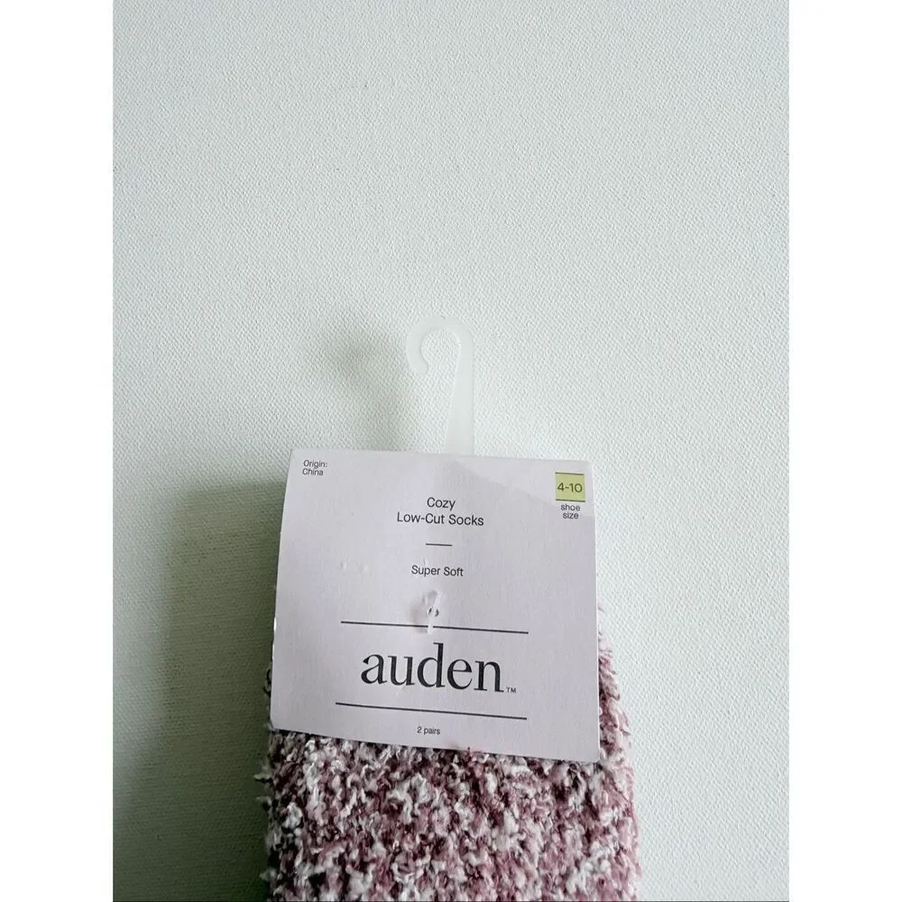 Auden Cozy LoW-Cut Socks Super Soft size 4-10